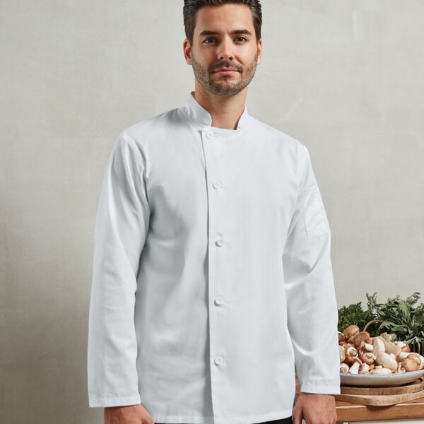 Premier Essential Long Sleeve Chef's Jacket Thumbnail