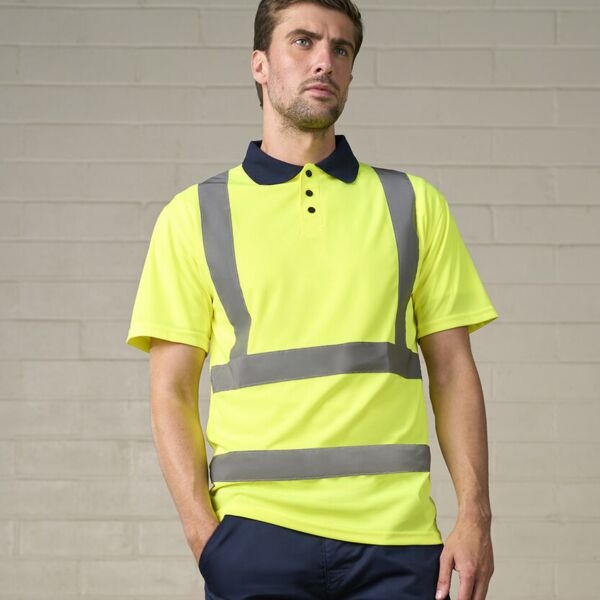 High visibility polo Thumbnail