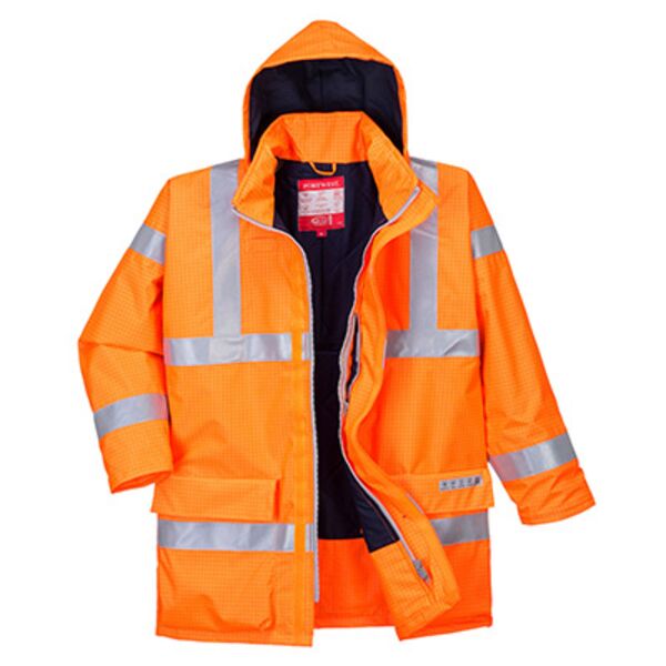 Bizflame Rain Hi-Vis Antistatic FR Jacket Thumbnail